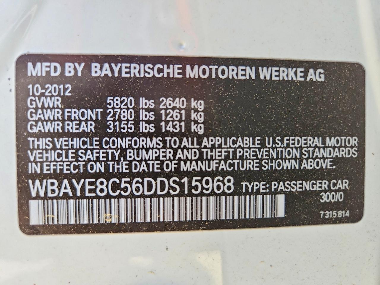 2013 BMW 750 LI photo 23
