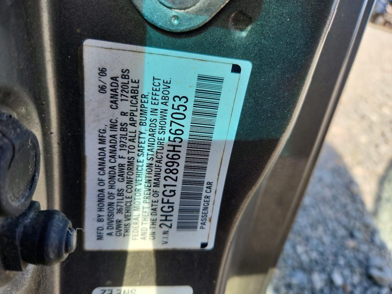 2006 HONDA CIVIC EX photo 23