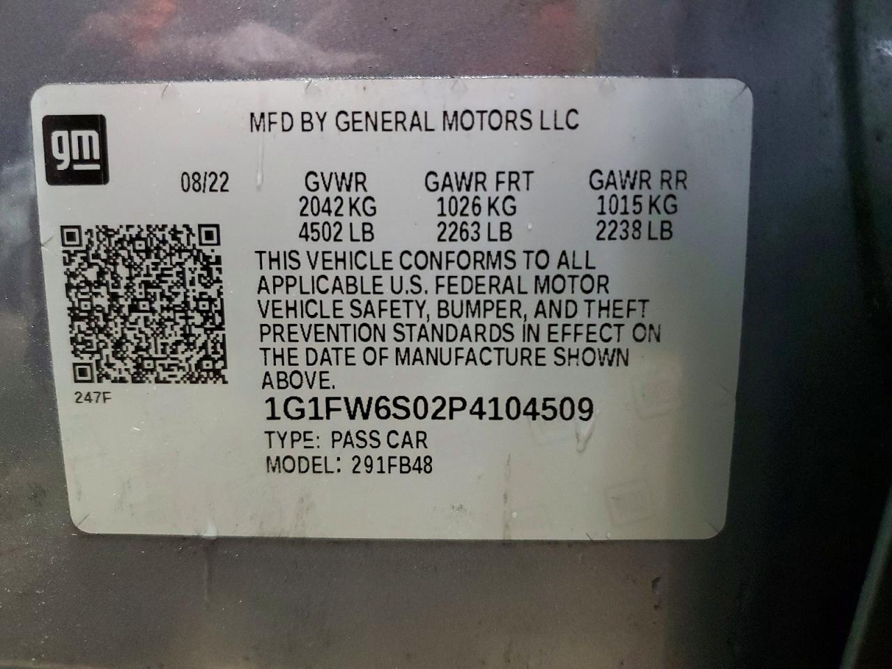 2023 CHEVROLET BOLT EV 1LT photo 25