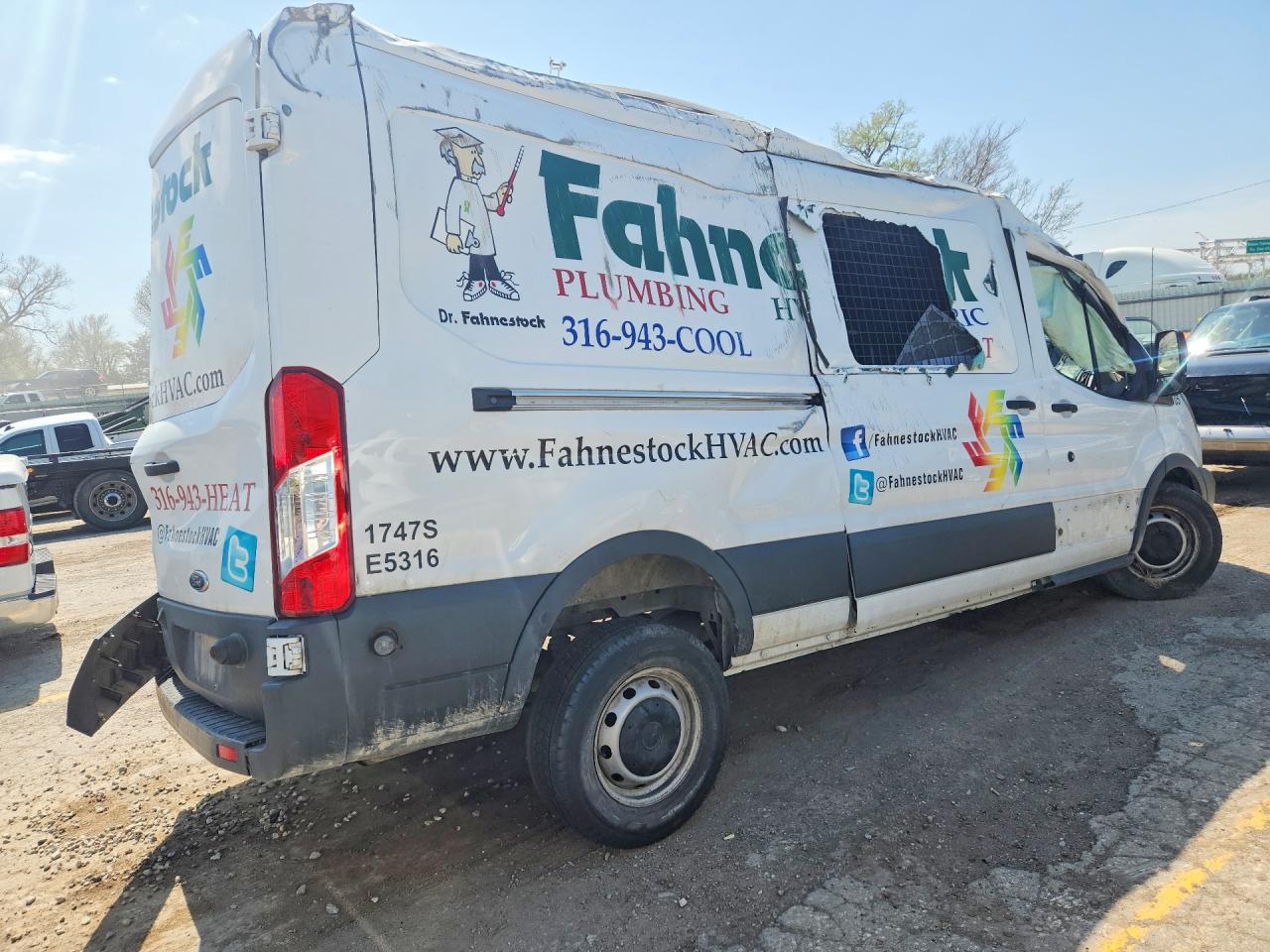 2016 FORD TRANSIT 250 UTILITY / SERVICE VAN photo 7