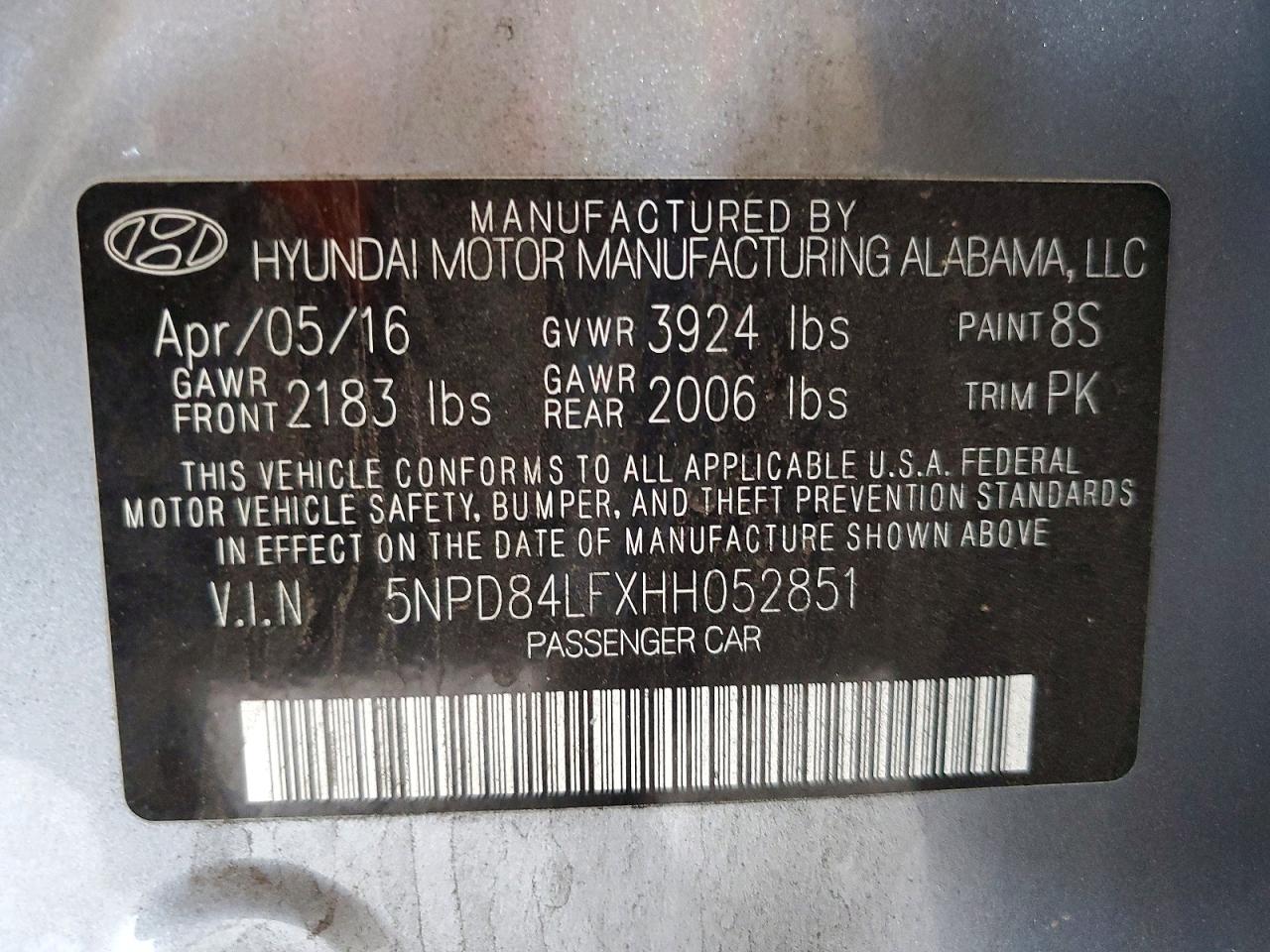 2017 HYUNDAI ELANTRA SE photo 25