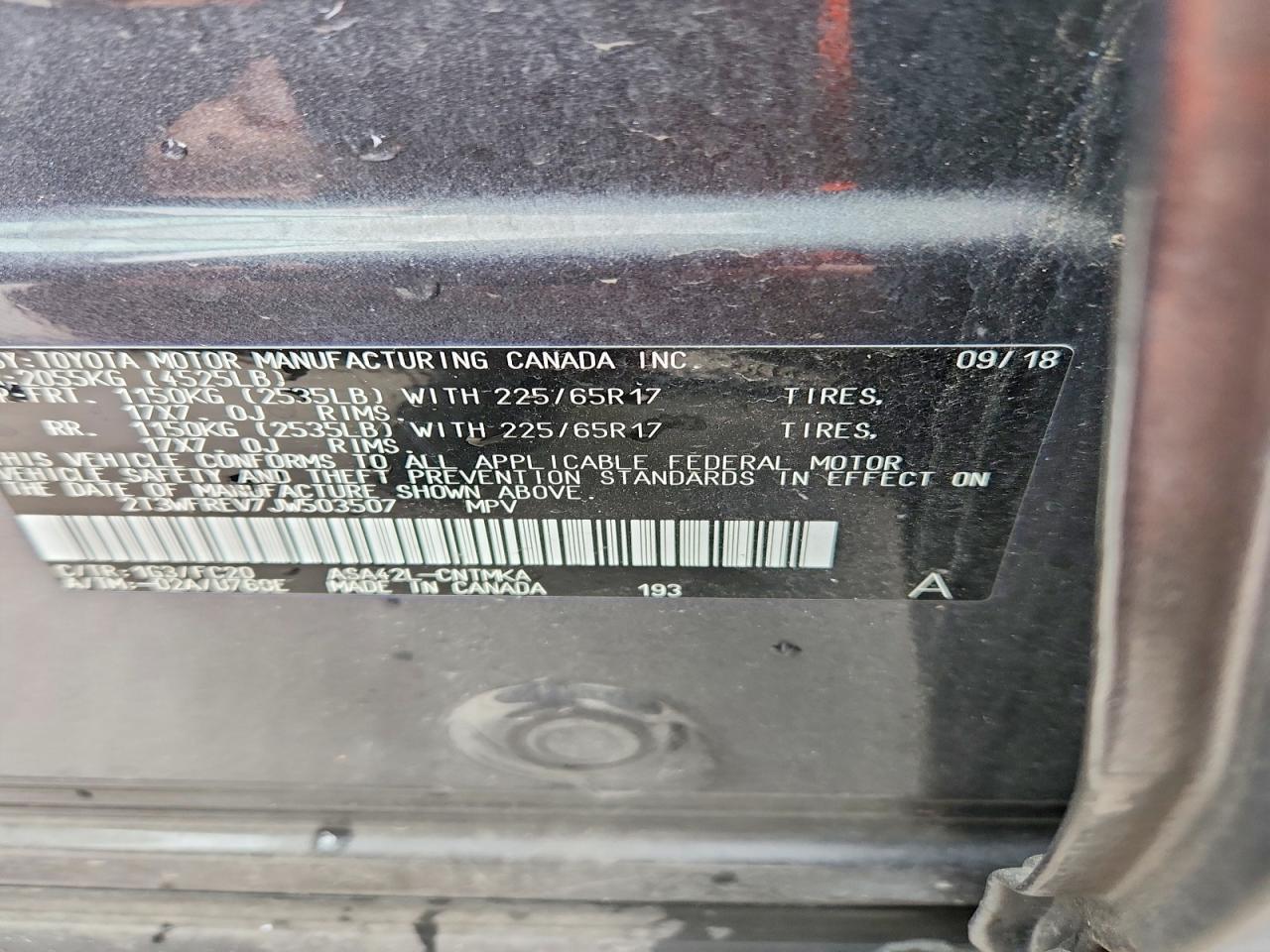 2018 TOYOTA RAV4 XLE photo 25