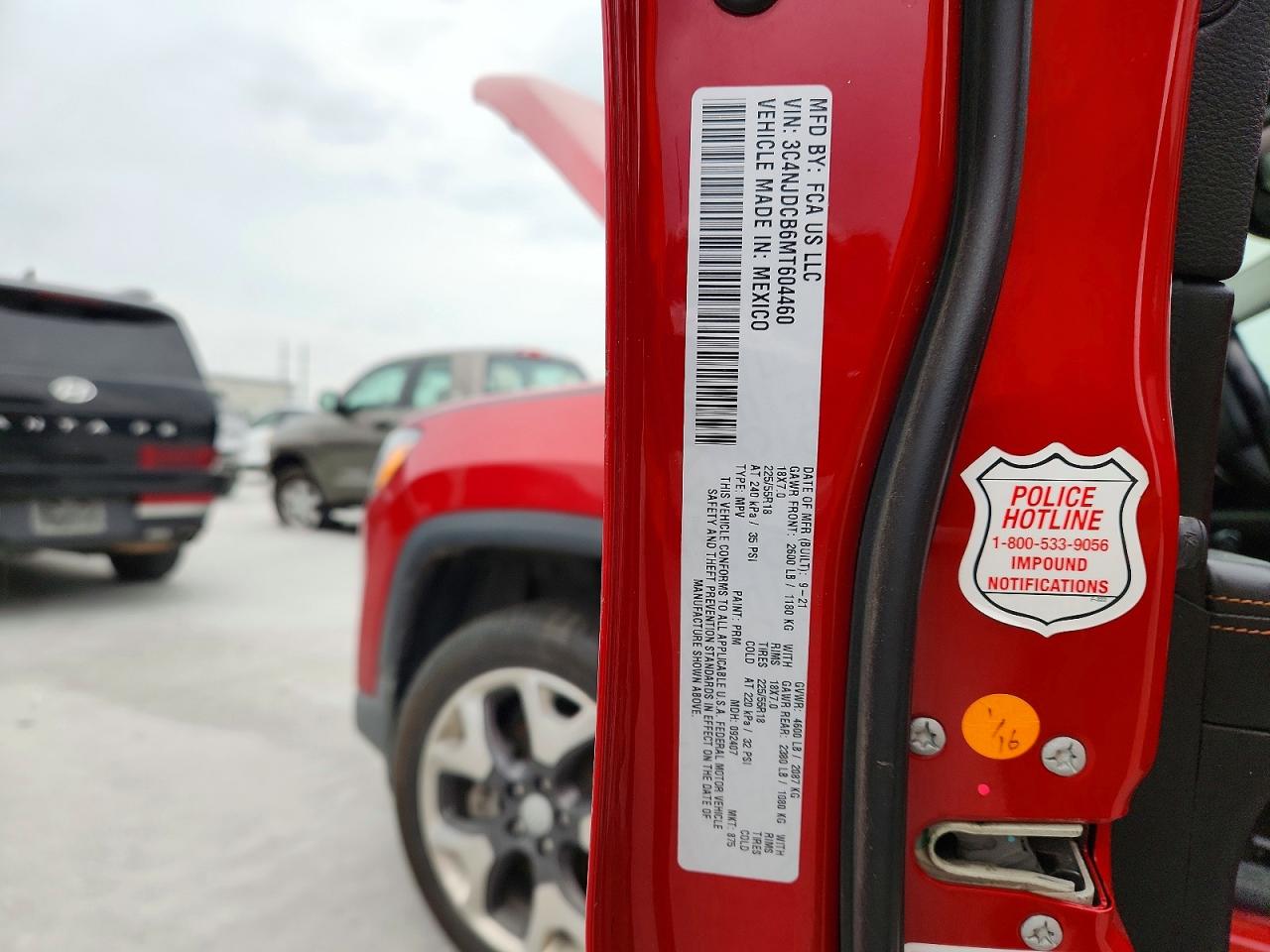 2021 JEEP COMPASS LIMITED photo 13