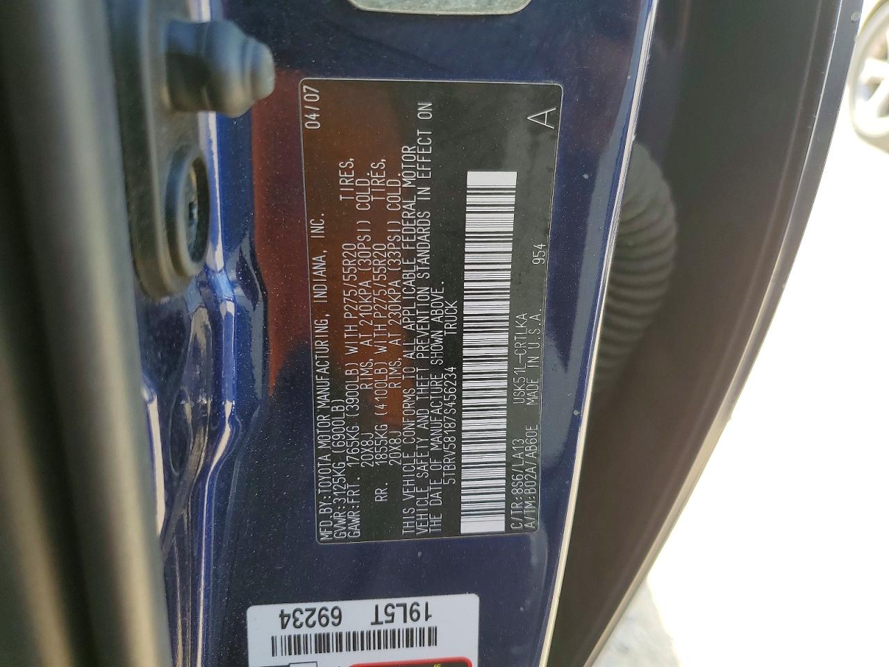 2007 TOYOTA TUNDRA LIMITED photo 23