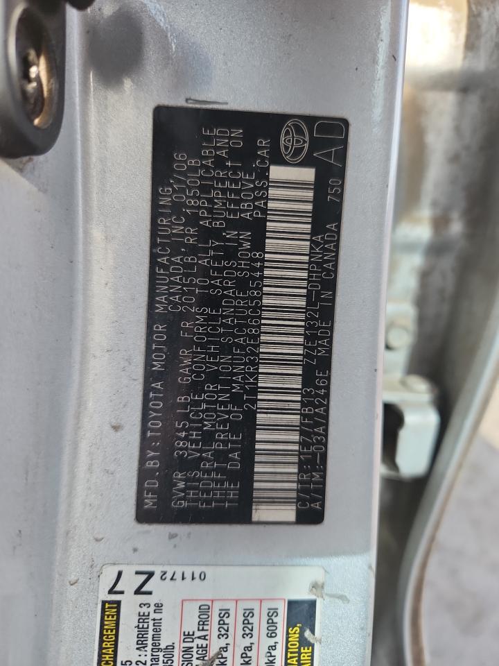 2006 TOYOTA COROLLA MATRIX photo 13