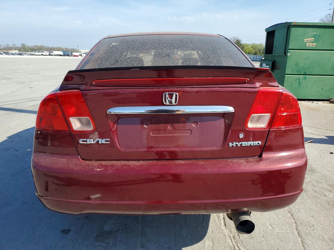 2002 HONDA CIVIC EX photo 16