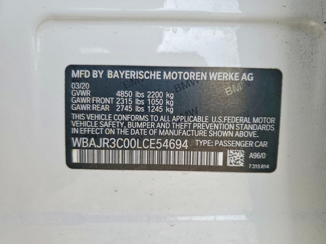2020 BMW 530 I photo 23
