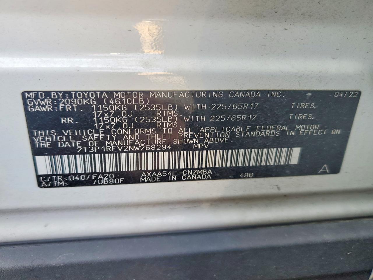 2022 TOYOTA RAV4 XLE photo 25