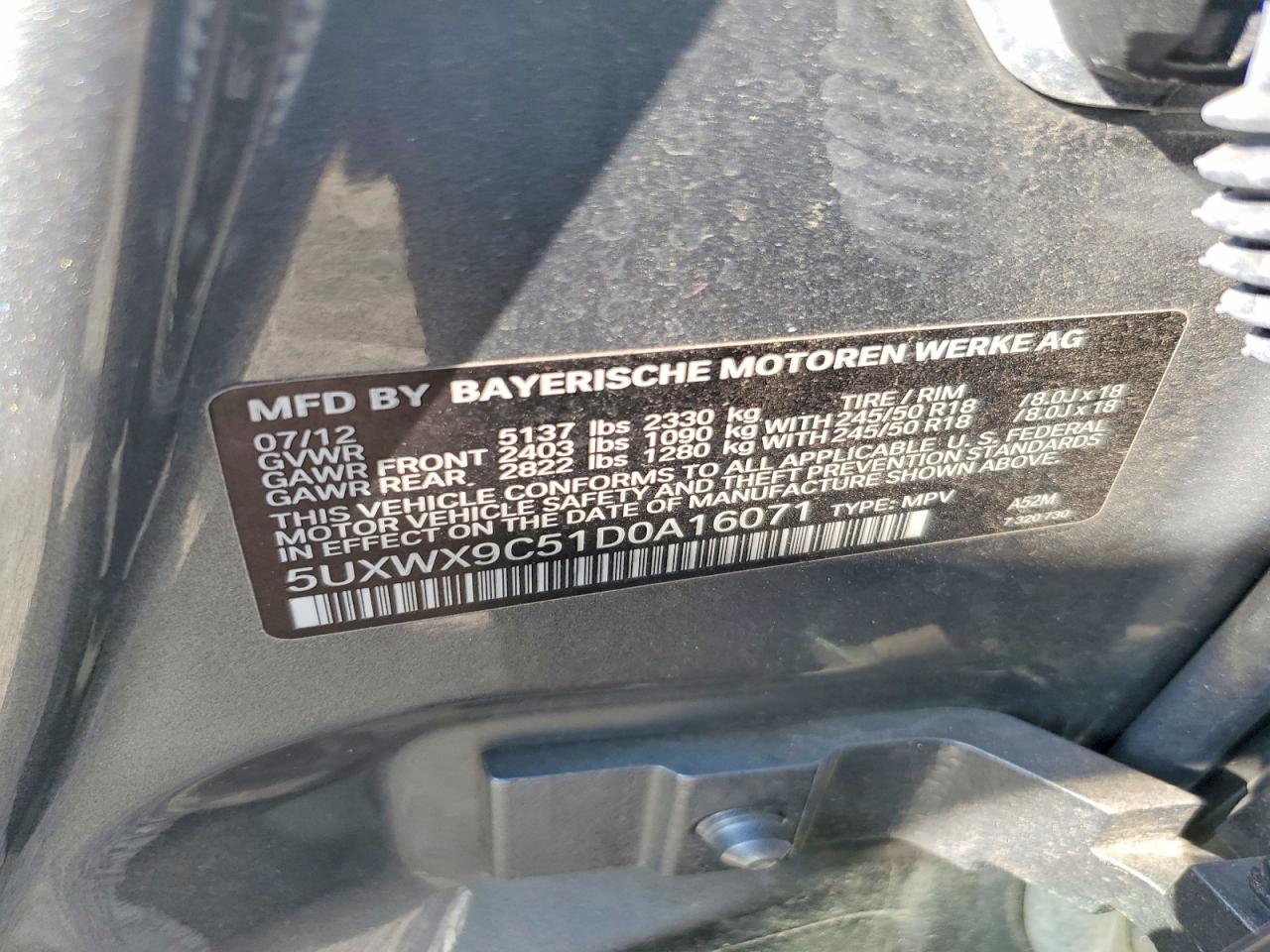 2013 BMW X3 XDRIVE28I photo 40