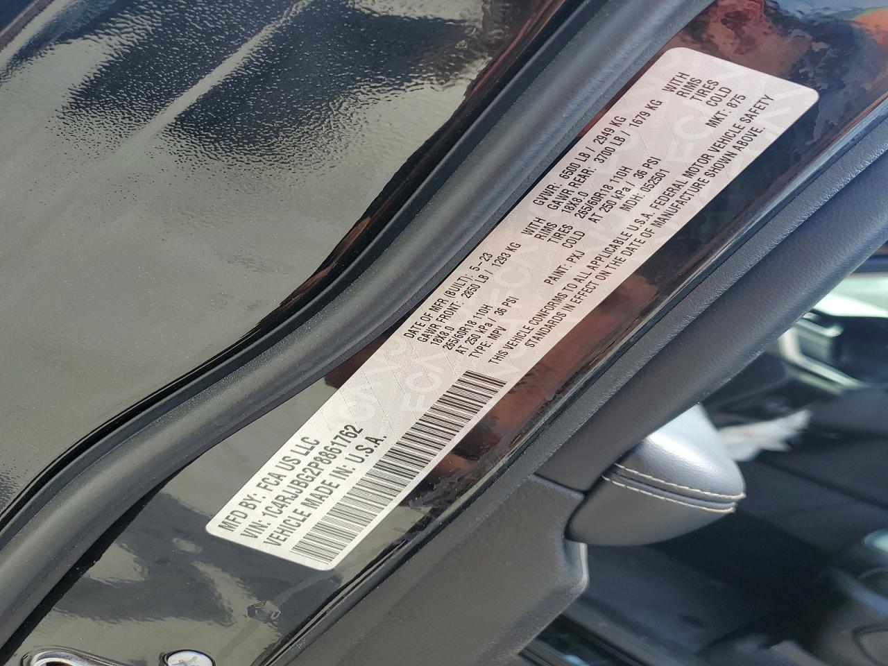 2023 JEEP GRAND CHEROKEE L LIMITED photo 13