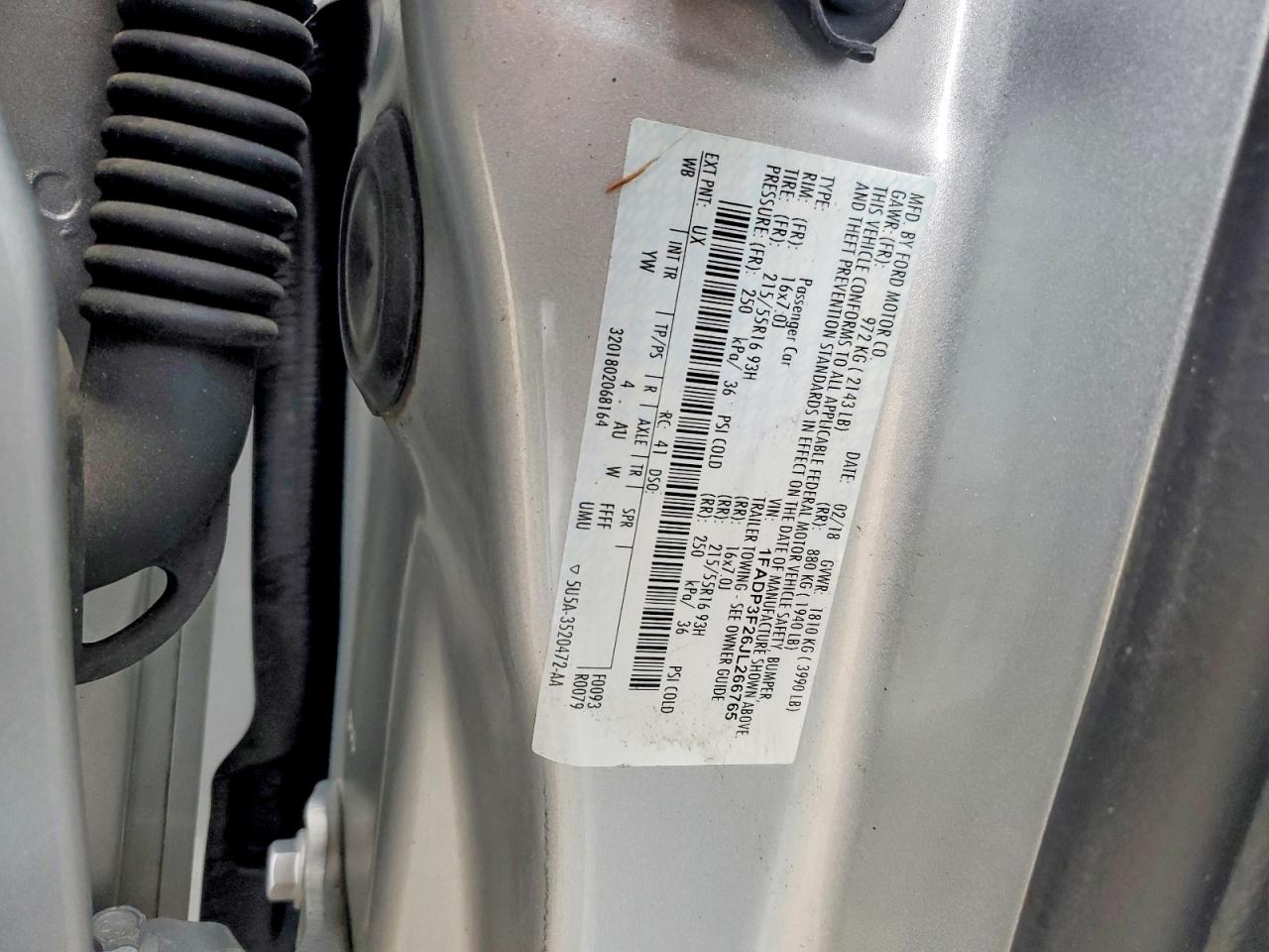 2018 FORD FOCUS SE photo 34