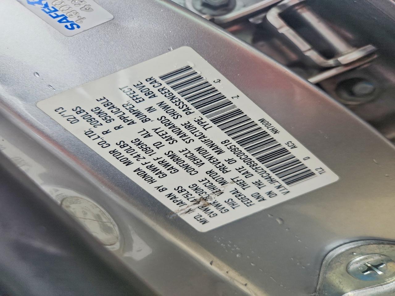 2013 ACURA TSX SE photo 23