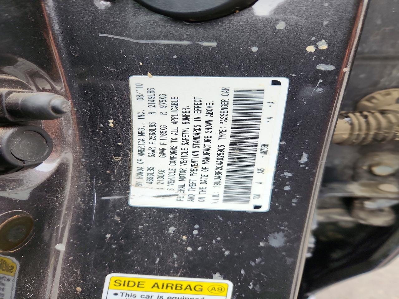 2010 ACURA TL photo 37