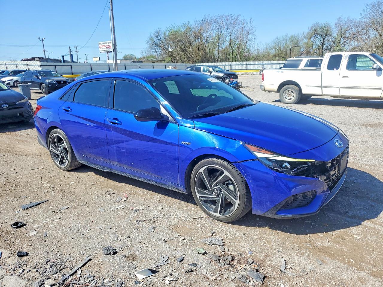 2023 HYUNDAI ELANTRA N LINE photo 4