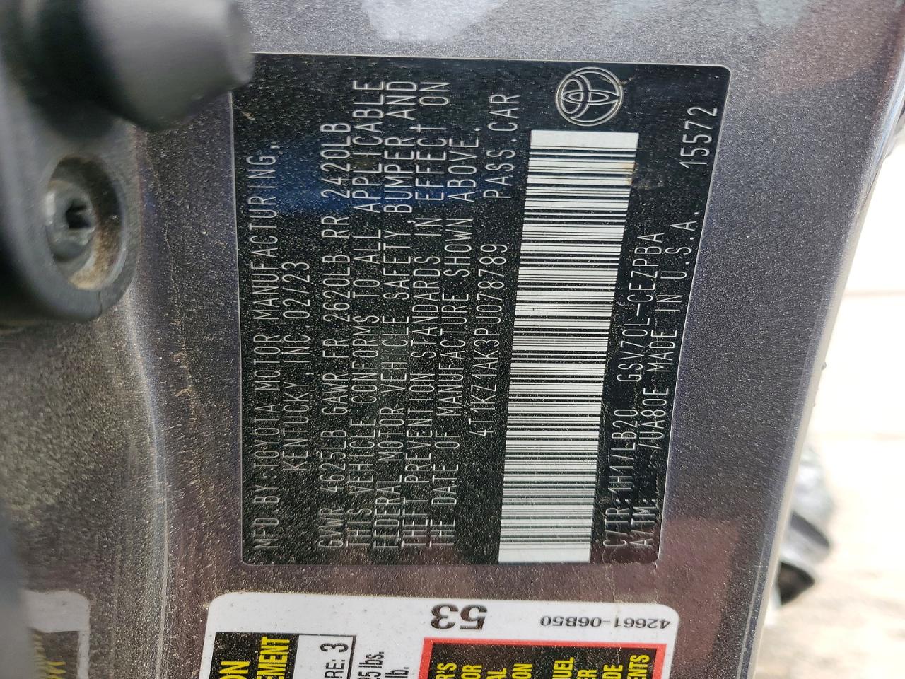 2023 TOYOTA CAMRY XSE V6 photo 34