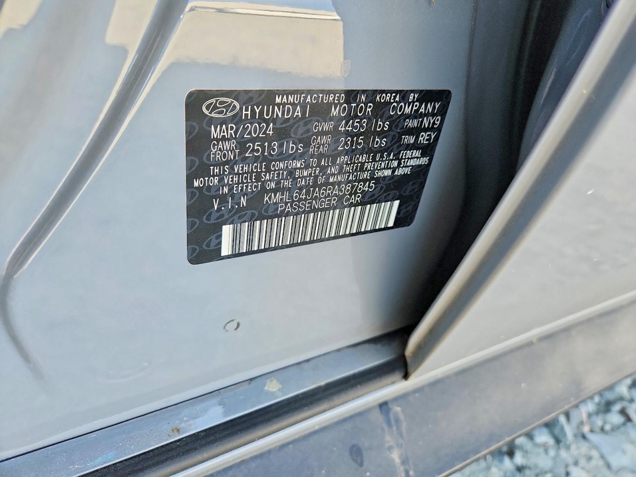 2024 HYUNDAI SONATA SEL photo 12