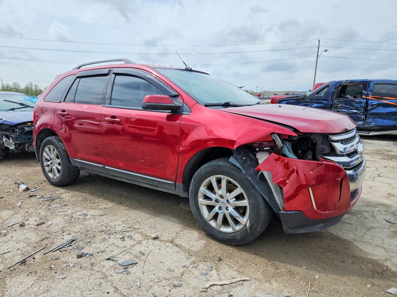 2014 FORD EDGE SEL photo 7