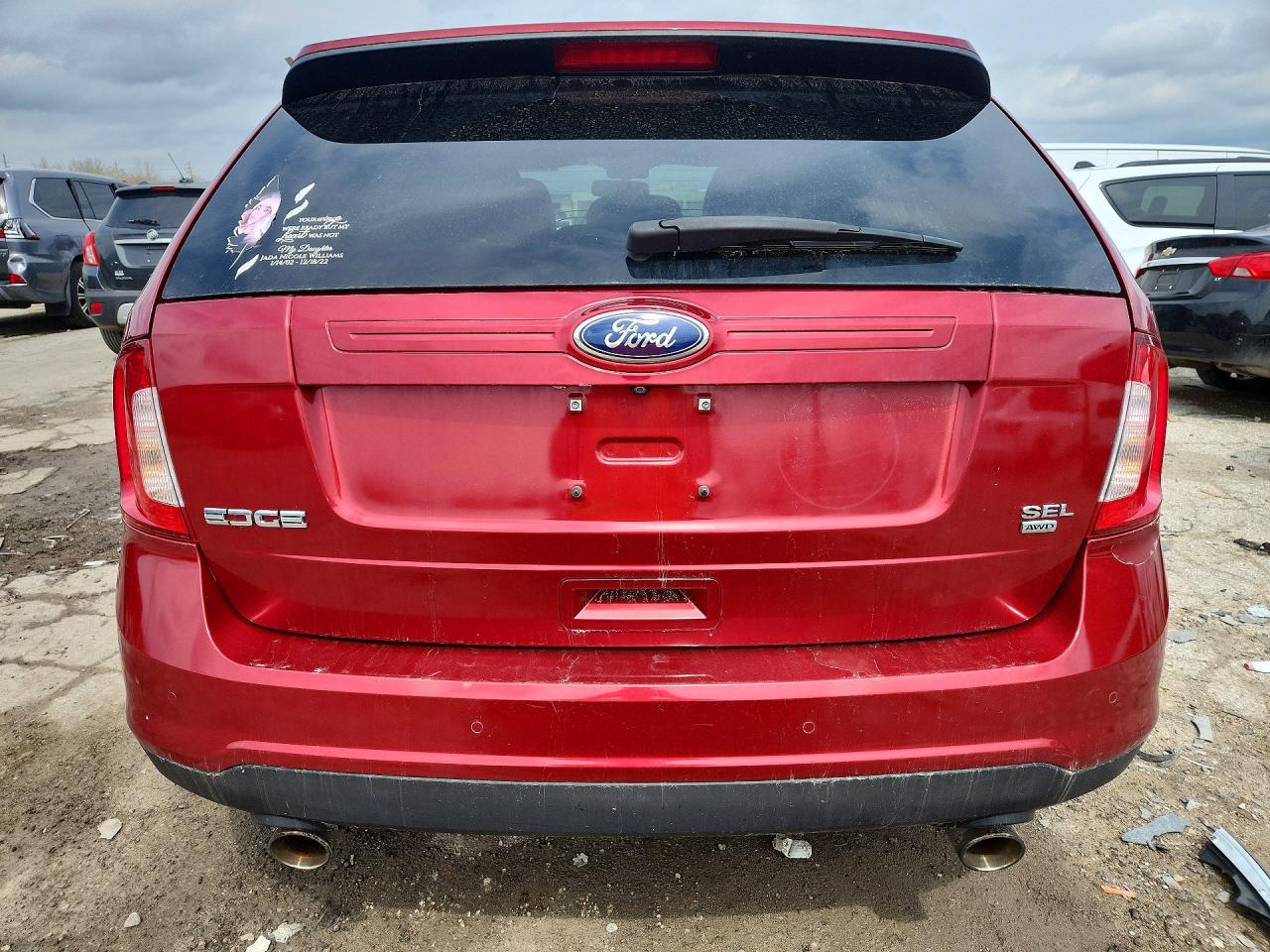 2014 FORD EDGE SEL photo 11