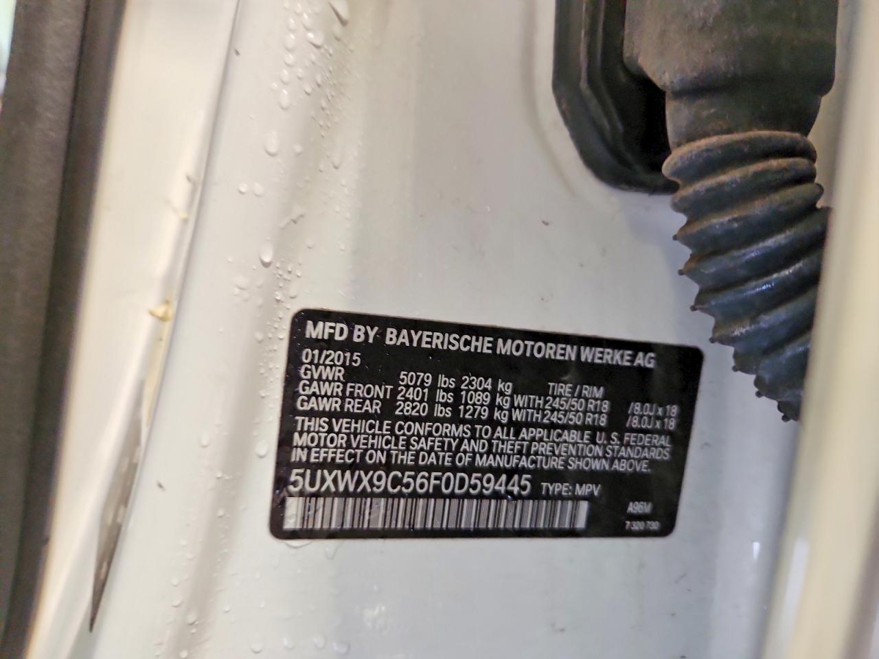 2015 BMW X3 XDRIVE28I photo 25