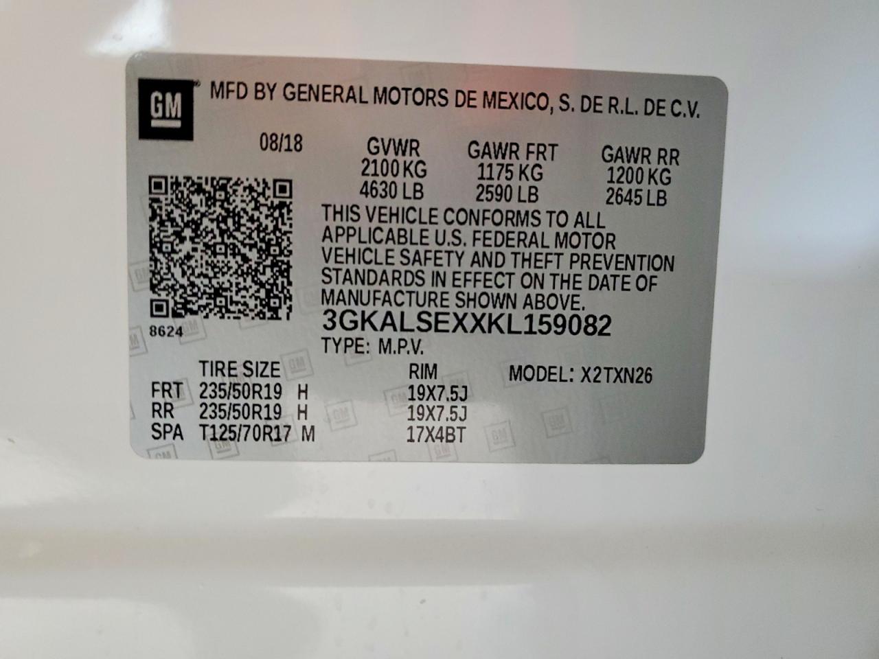 2019 GMC TERRAIN DENALI photo 12