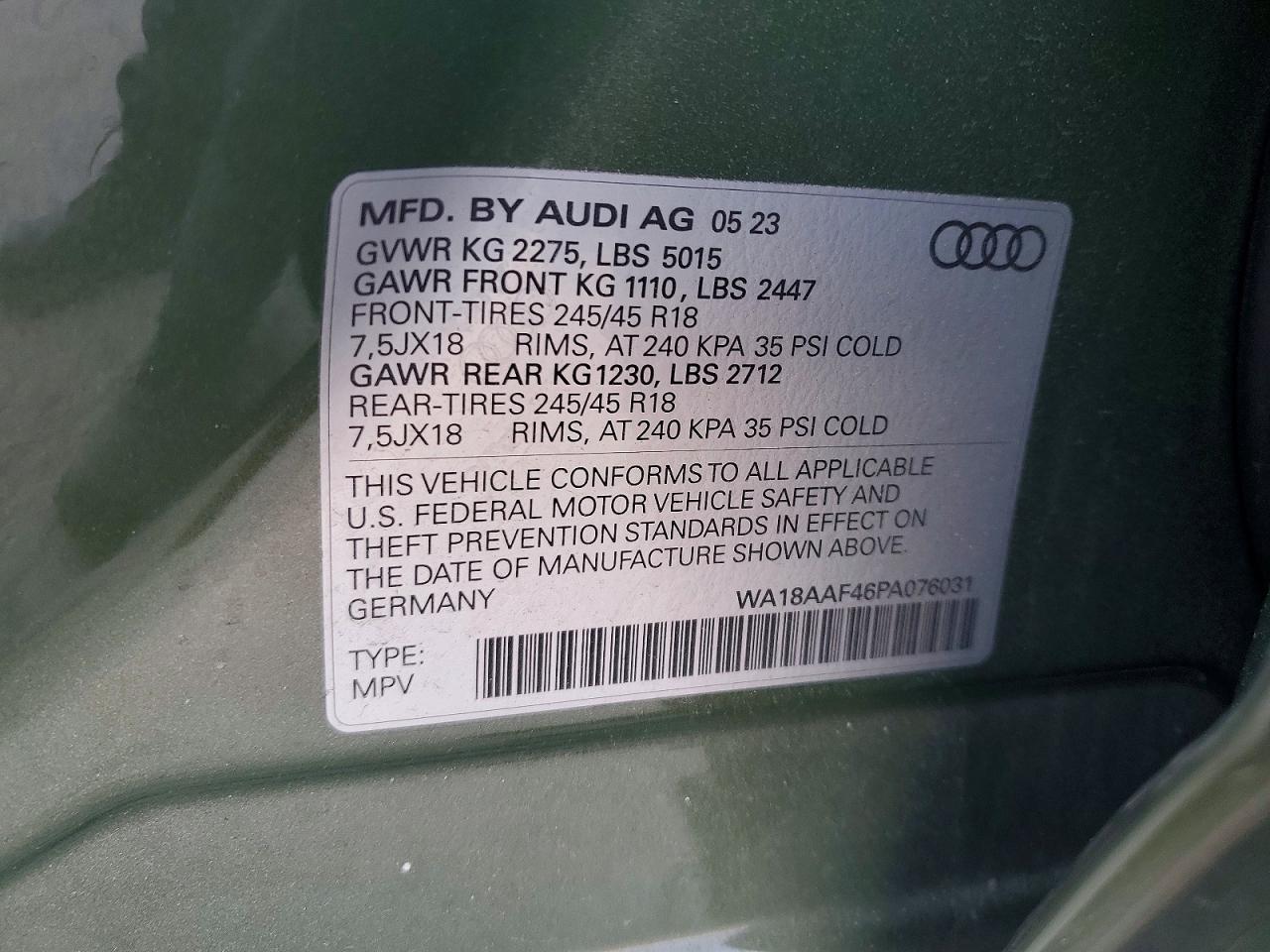 2023 AUDI A4 ALLROAD PREMIUM PLUS photo 34