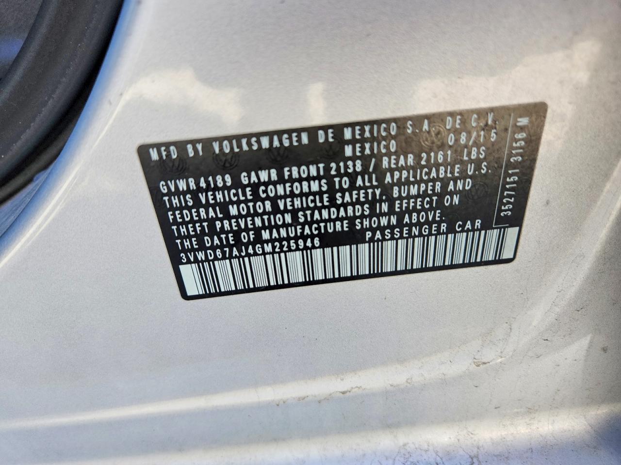 2016 VOLKSWAGEN JETTA SE photo 23