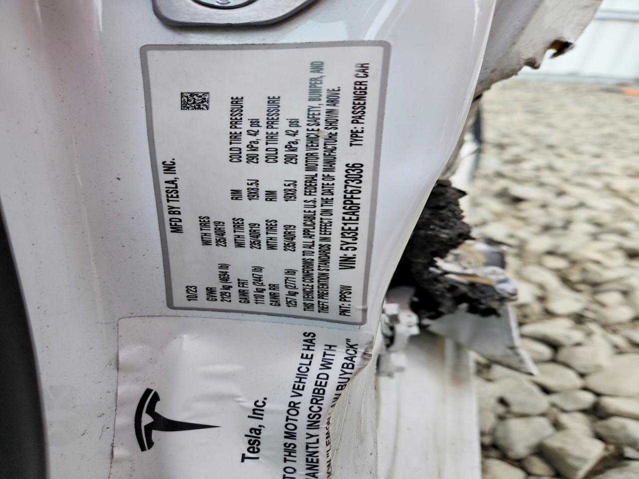 2023 TESLA MODEL 3 photo 12