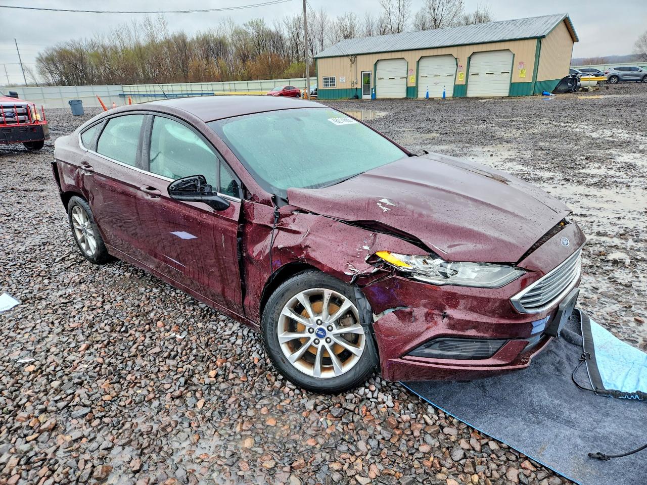 2017 FORD FUSION SE photo 7