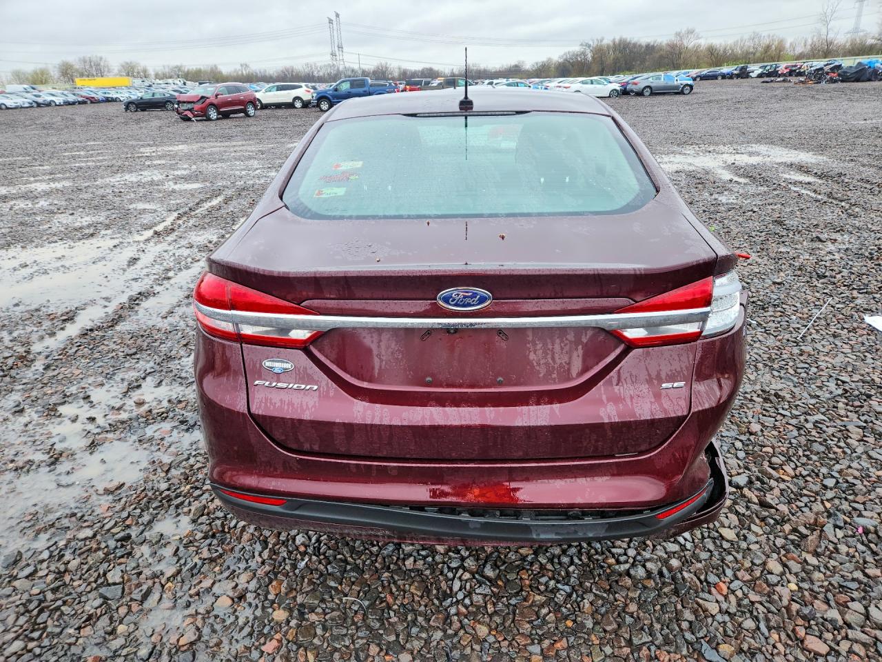 2017 FORD FUSION SE photo 11