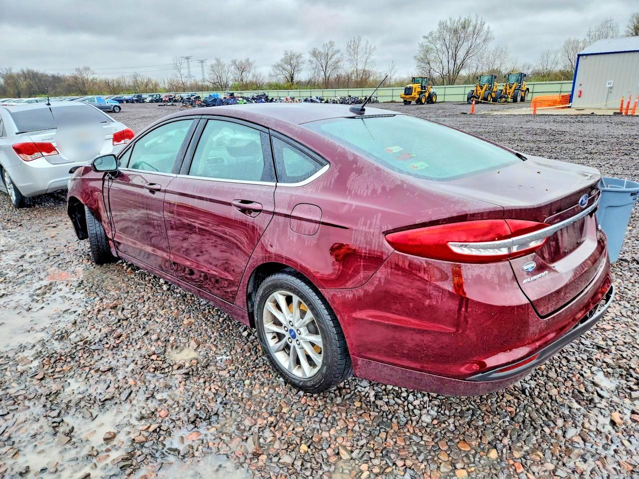 2017 FORD FUSION SE photo 3