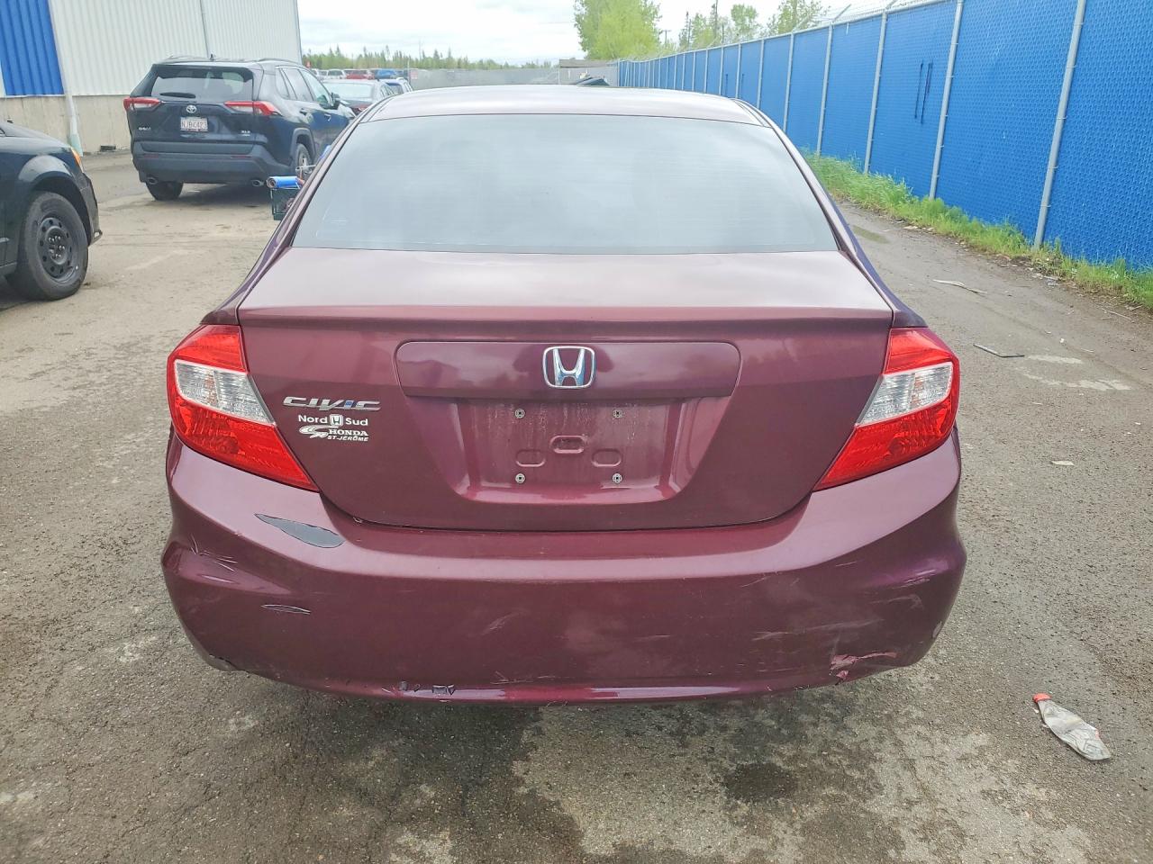 2012 HONDA CIVIC LX photo 6