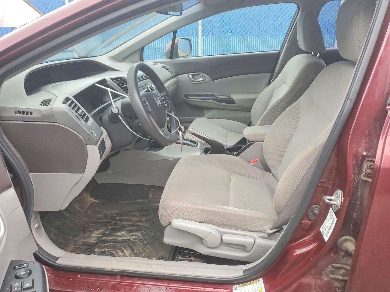 2012 HONDA CIVIC LX photo 7