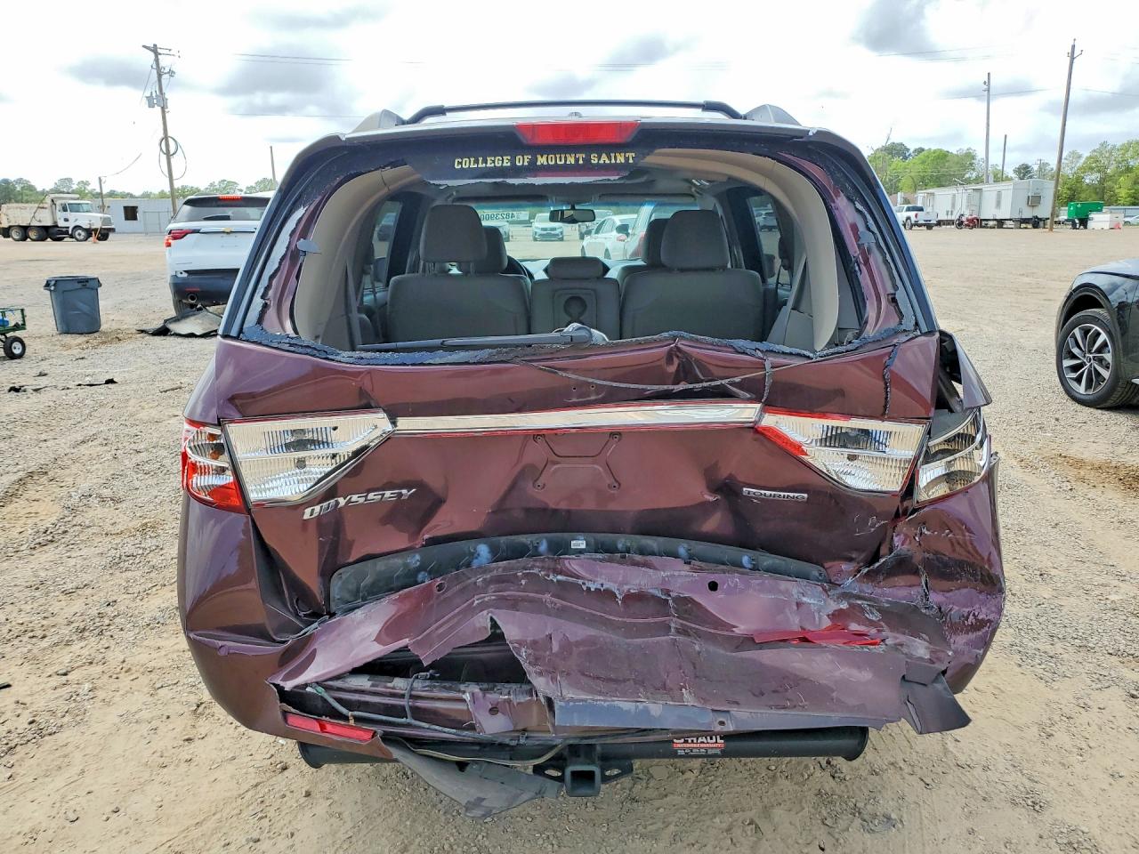 2012 HONDA ODYSSEY TOURING photo 11