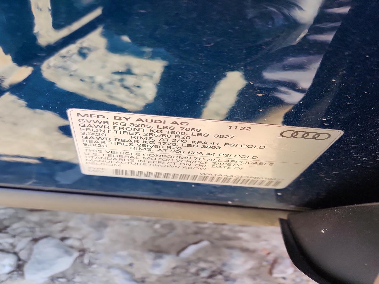 2023 AUDI E-TRON PREMIUM photo 37