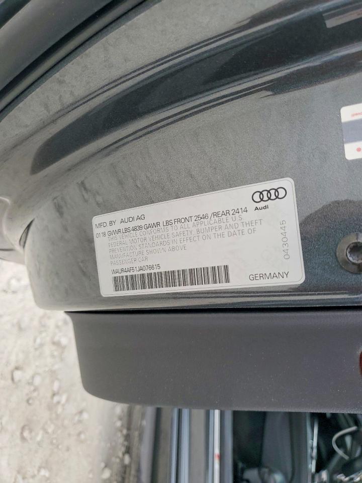2018 AUDI S5 PRESTIGE photo 25