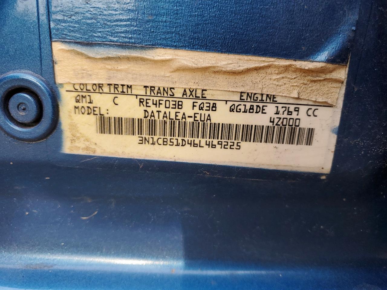 2006 NISSAN SENTRA 1.8 photo 23