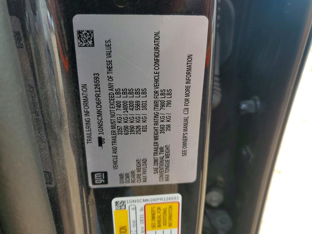 2023 CHEVROLET TAHOE C1500 LS photo 37