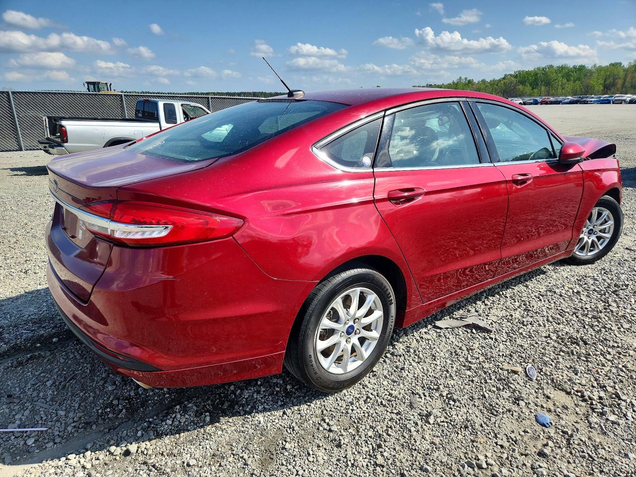 2017 FORD FUSION S photo 7