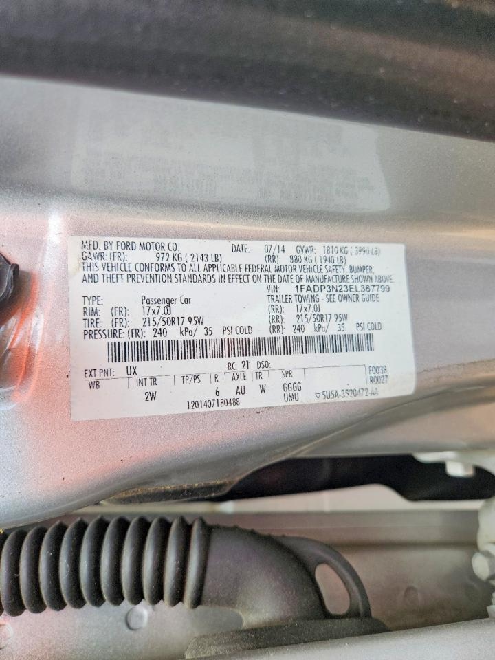 2014 FORD FOCUS TITANIUM photo 13