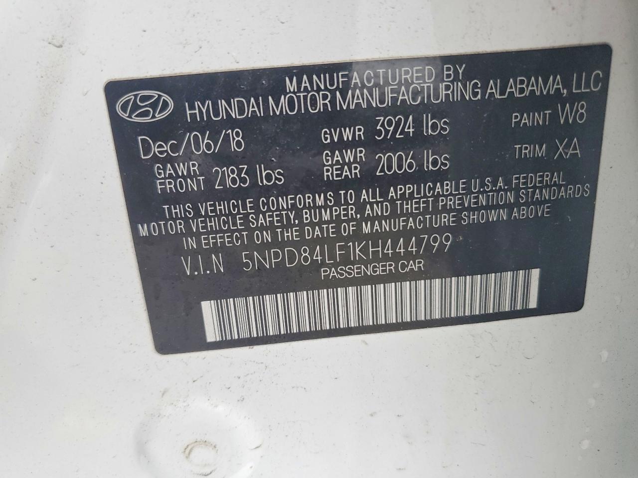 2019 HYUNDAI ELANTRA VALUE EDITION photo 23