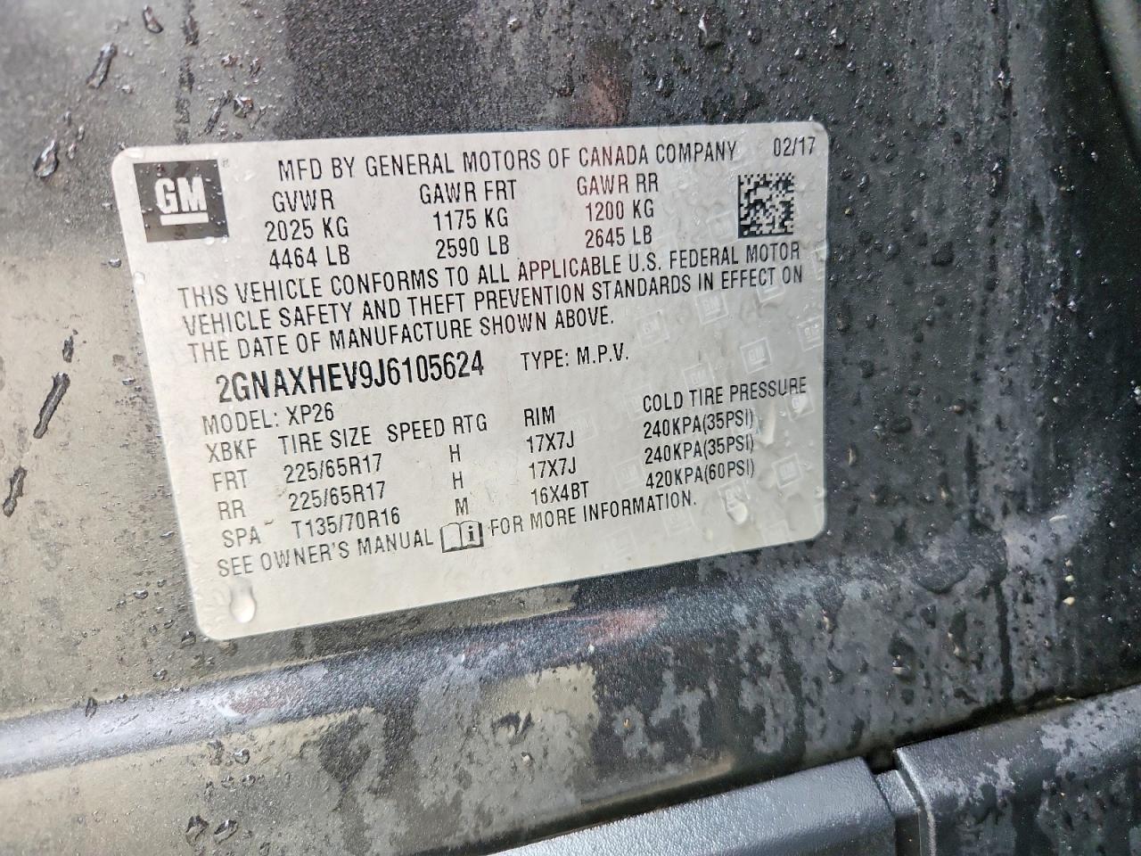 2018 CHEVROLET EQUINOX LS photo 25