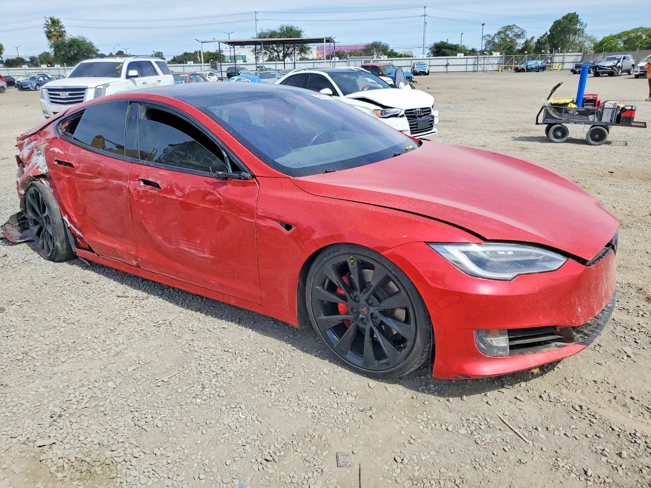 2018 TESLA MODEL S photo 7