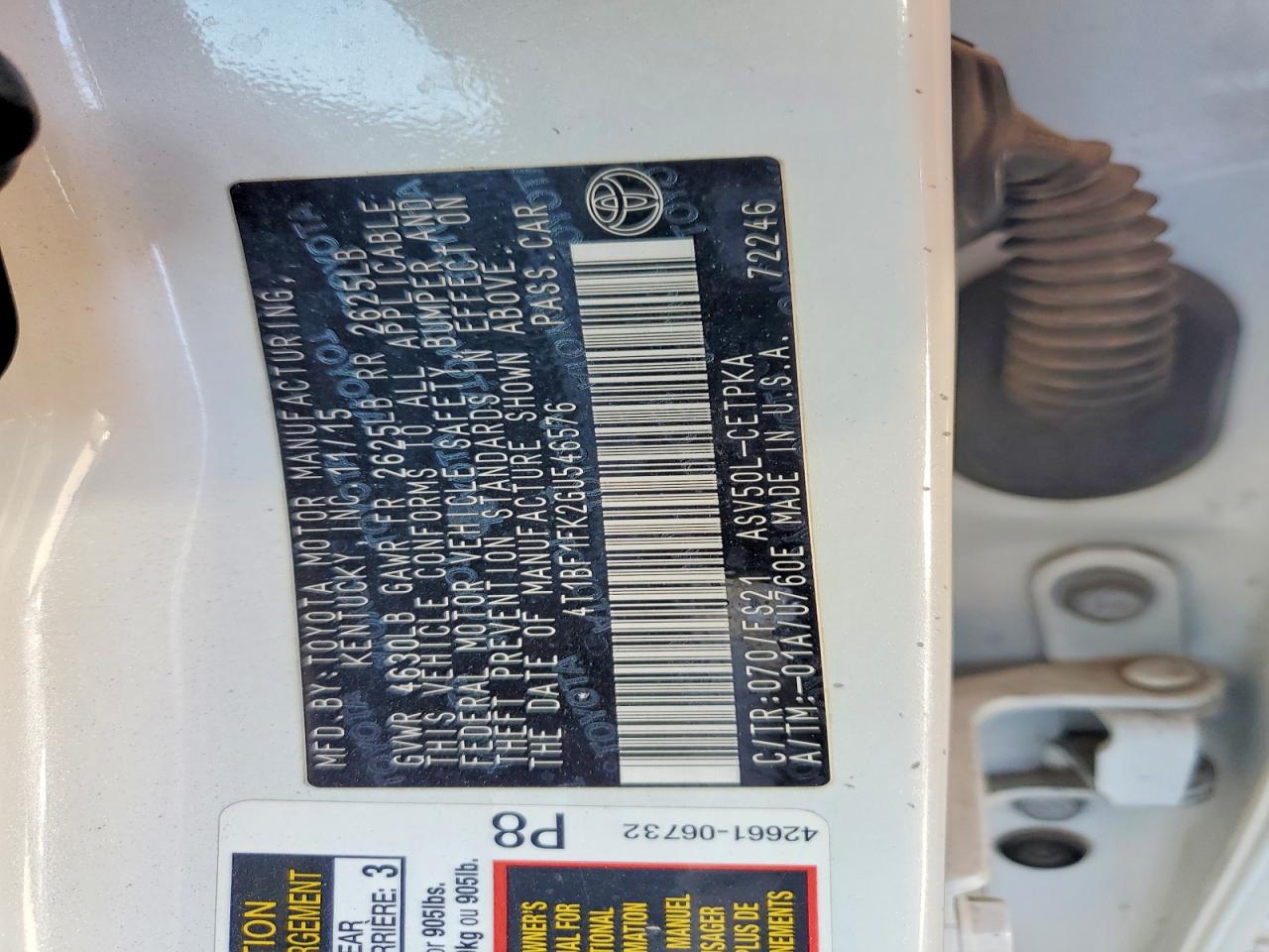 2016 TOYOTA CAMRY SPECIAL EDITION photo 25