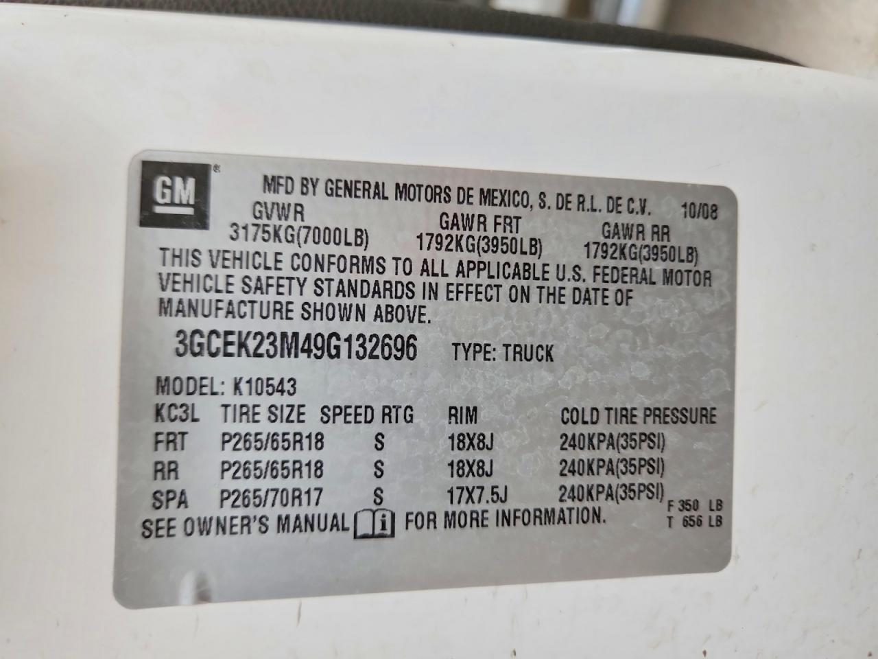 2009 CHEVROLET SILVERADO K1500 LT photo 23