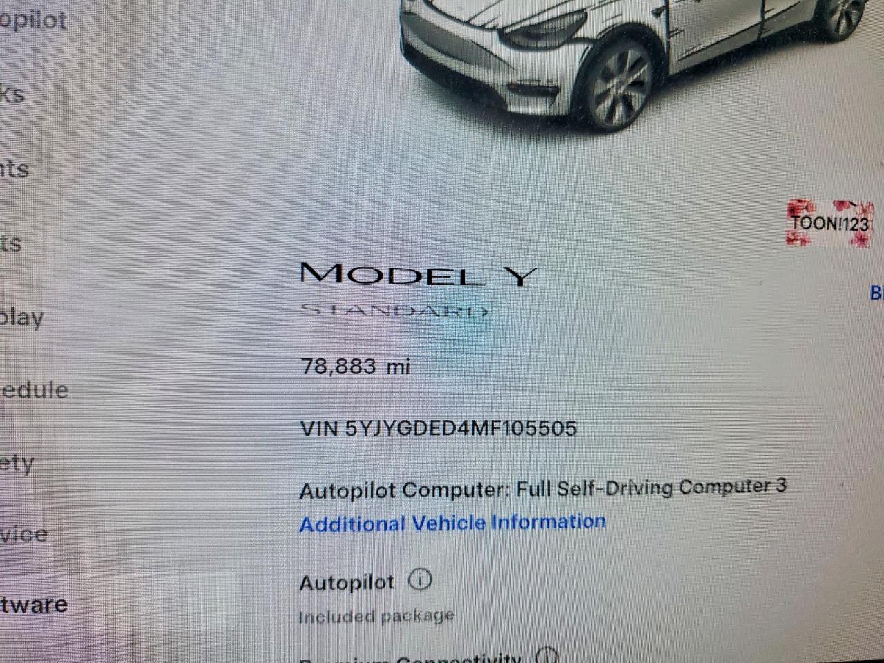 2021 TESLA MODEL Y photo 17