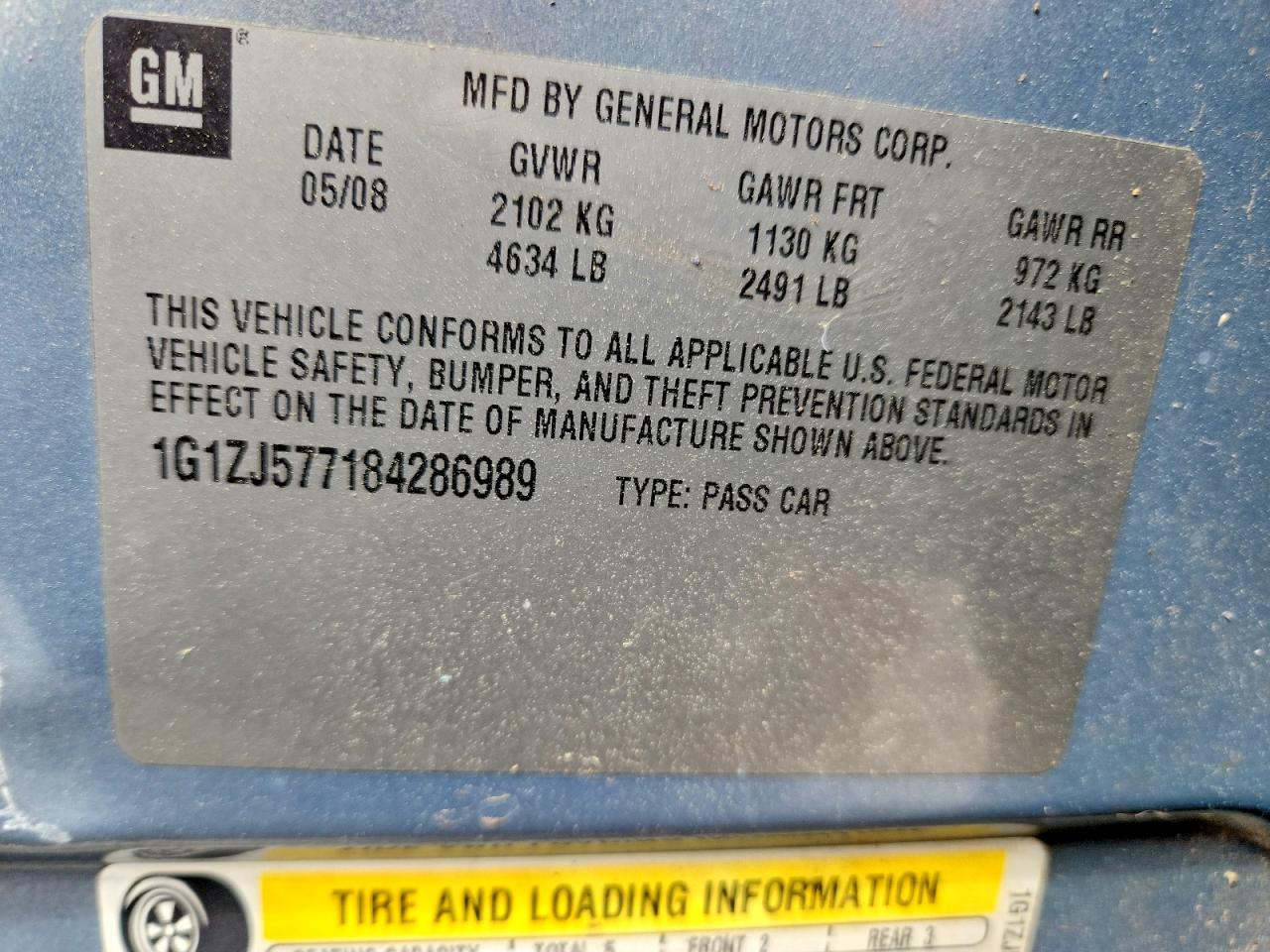 2008 CHEVROLET MALIBU 2LT photo 34