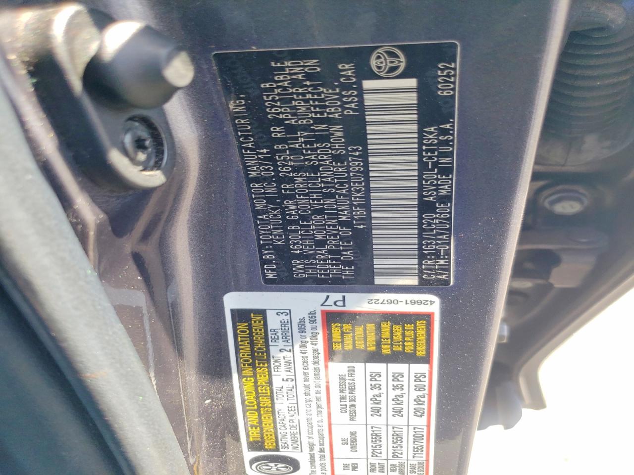 2014 TOYOTA CAMRY SE photo 23