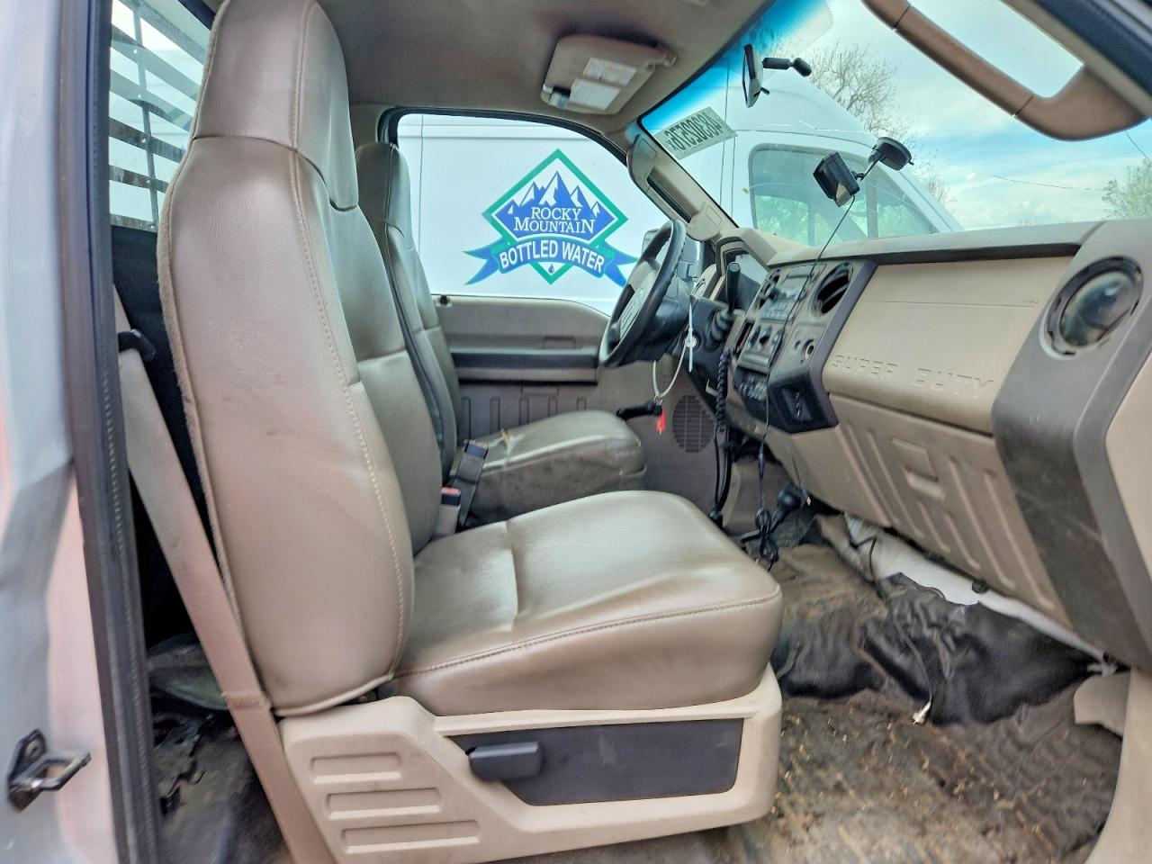 2008 FORD F550 SUPER DUTY FLATBED TRUCK photo 19