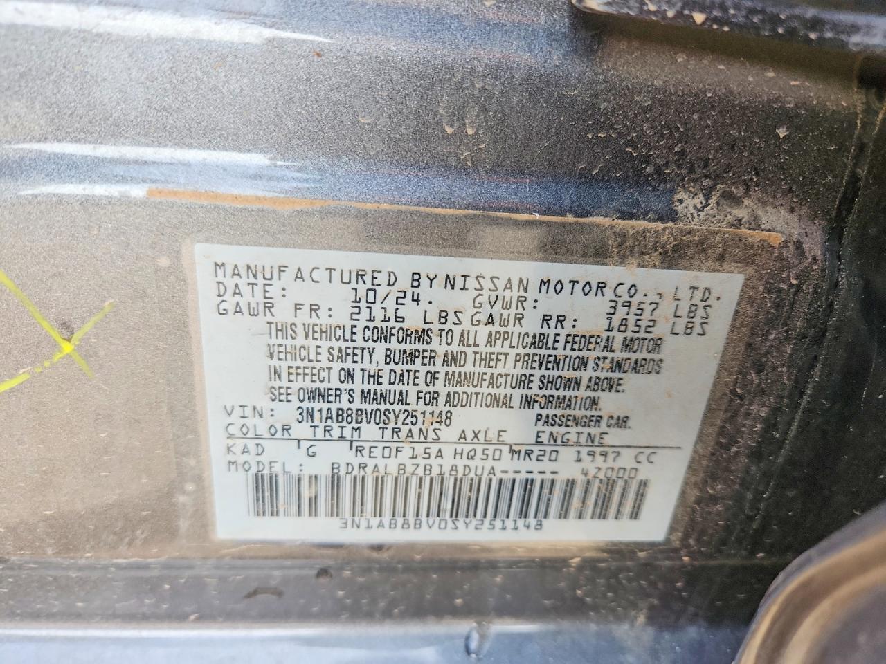 2025 NISSAN SENTRA S photo 23