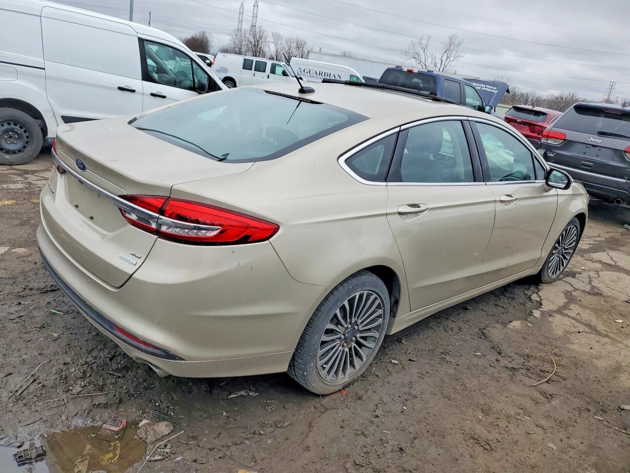 2017 FORD FUSION SE photo 7